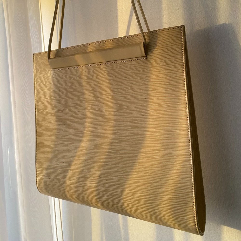 Vintage Louis Vuitton Yellow Epi Leather Bag